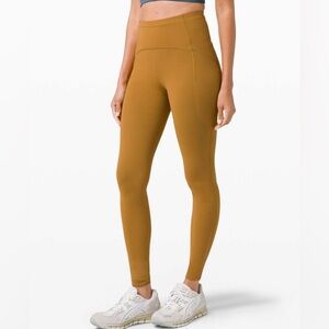 Lululemon Swift Speed High-Rise Tight 28" Spiced Bronze Size 4